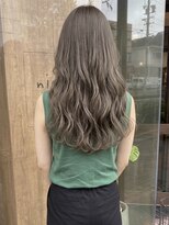 ニコリヘアワークス(nicori hair works)&nbsp;ロング×シルキーグレージュ1