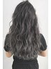 【コントラストハイライト】カット+カラー+ハイライト¥17000