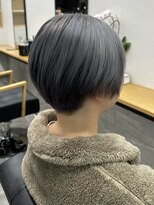 ラル 水戸県道50号店(Lalu.) ダークパープル/ナチュラルショート/ミルクブラウン/夏/水戸