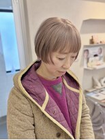 パドメ(padme) ミルクティーカラー 20代/30代/40代/50代/ショートボブ/マッシュ