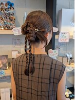 ボー ピープ 茨木(Bo peep)&nbsp;お呼ばれヘアセット × カチモリ / アカサキ