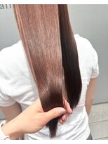 ヘアリラクゼーション クインズベリー(Hair Relaxation Queen's Berry)&nbsp;ミルクブラウン艶さらストレート7.19