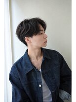 フラッグ ヘアー 天神西通り店(Flag HAIR)&nbsp;ニュアンスパーマセンターパート毛流れツイストスパイラル