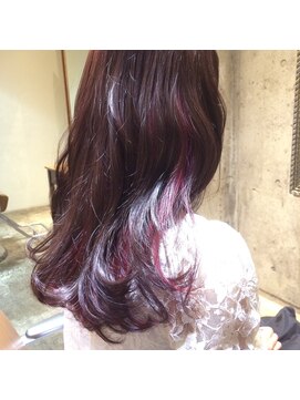 サロンドミルク 原宿(salon de MiLK) 【サロンドミルク原宿】アクセサリーカラー×ラベンダー