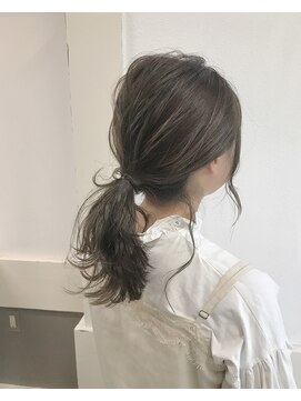 ジゼル 六本松(GiseL) 【GiseL】簡単アレンジ×グレージュ簡単2