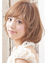 ナオシ 田原台店(nao c)&nbsp;【奈良/生駒nao*c】大人かわいい小顔☆ナチュラルバルーンボブ