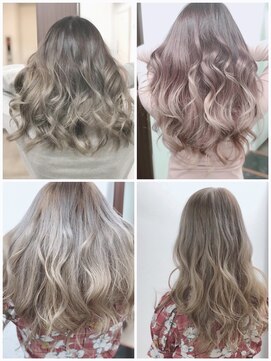 クリスタル 船橋(Crystal) ケアブリーチ【グラデーション/髪質改善/船橋/シールエクステ】