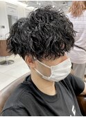 横浜★ウザバングのツイストスパイラルパーマ