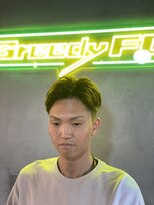 グリーディーフォックス 代々木(Greedy FOX) かき上げヘア/サイドパート/韓国マッシュ/フェードカット/代々木