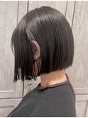 【上岡茉央】ぷつっとラインが可愛い☆タッセルボブ