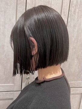ボネッカ 鶴見(BONECCA) ぷつっとラインが可愛い☆タッセルボブ