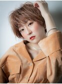 ヴェールカラーくせ毛風ミニウルフマッシュw上尾10代20代30代