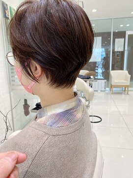 ケンジ 洋光台(KENJE) ふわっと、くびれショートstyle by 田爪【洋光台美容室】