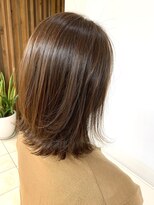 クオリス 上板橋店(QUALIS) 大人可愛い20代30代40代艶髪ナチュラルストレート/外ハネボブ