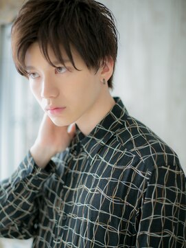 トニーアンドガイ メン 与野駅前店(TONI&GUY MEN) ナチュラルアッシュ計算ずくフェザーマッシュb