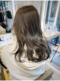 【髪を柔らかく見せたい方はこれ】まろやかグレージュ
