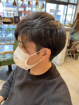 ミルコ バイ クラク(MIRUCO by KURAKU) メンズツーブロック耳掛けショート