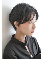 カライングドゥ(ing deux)&nbsp;大人可愛い20代30代40代暗髪丸みベリーショート◎