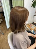 ふんわりミディアムヘアー