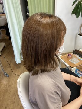 ナチュラル(Natural) ふんわりミディアムヘアー