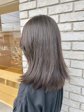 オーガニックエコ 川越(organic+eco) 20代30代大人かわいいハイライト×外ハネ×ナチュラル