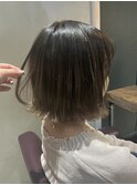 【レイヤーボブヘア】