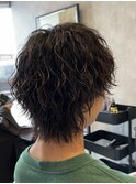 カット+パーマ