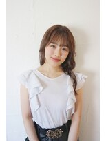 クラク 笹塚店(KURAKU)&nbsp;ワンレン/ロング/顔周り/大人/アッシュ/くすみカラー/笹塚