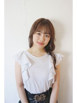 クラク 笹塚店(KURAKU) ワンレン/ロング/顔周り/大人/アッシュ/くすみカラー/笹塚