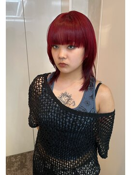 キイ ギンザ(k.e.y GINZA) 赤髪レイヤー
