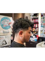 ヘアーサロン宮武 テーパーフェード＋サイドパートパーマ
