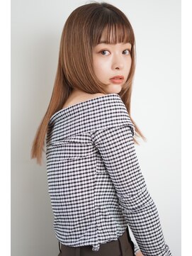 パール(PearL) 【PearL】メルティカラー/似合わせカット/姫カット/ストレート