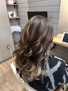 ブージーへアー(bougie hair) デザインカラー