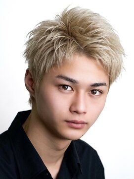 オーシャントーキョーオーバー 渋谷(OCEAN TOKYO OVER) メンズ波巻きツイスパニュアンススパイラルスパイキーショート