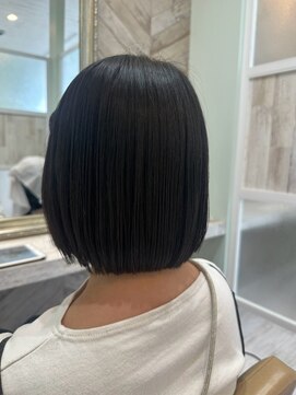 シュガーイシノマキ(SUGAR ishinomaki) 韓国風ミニボブスタイル