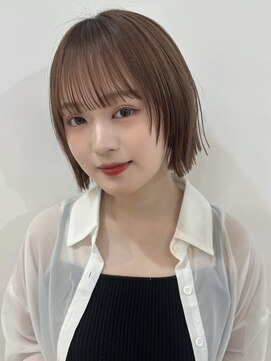 リコバイアフロート(riko by afloat) ボブ/ショート/前髪カット/ヘッドスパ[stylist竹田]