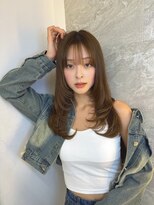 ロンドガーネット 池袋(Lond garnet)&nbsp;イメチェン外ハネボブ美髪ワイドバング/レイヤーカット顔周り