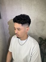 デン 仙台店(DEN)&nbsp;フェザーパーマ/スパイキーショート[榴岡/メンズ/理容室]