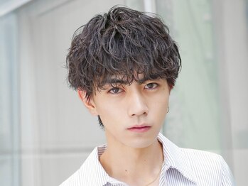 フィフス トウキョウ (fifth TOKYO)の写真/《柔らかい質感で、初パーマにも◎》波打つようなS字のカールが人気の王道な波巻きパーマ*[渋谷/メンズ]