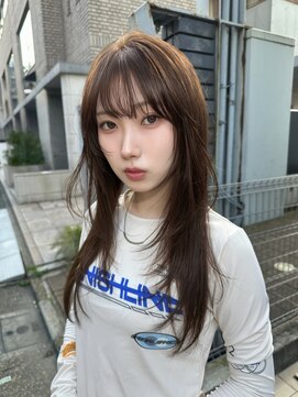 サイン 表参道(SIGN) お洒落なレイヤーカットハッシュカットレイヤーボブ渋谷