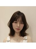 バッサリが怖い方にもおすすめロングボブヘア