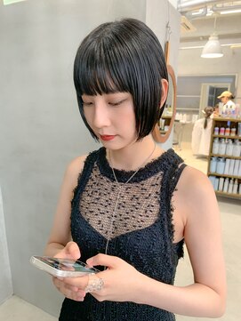 テトヘアー(teto hair) ミニボブ/ショートボブ/ワイドバング/パッツン/切りっぱなしボブ