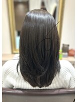 ヘアーズファイン(hair's fine)&nbsp;黒髪暗髪◎小顔×透明感ミディアム