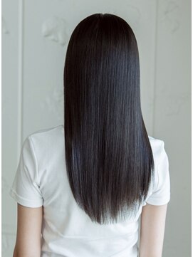 黒髪ロング/艶