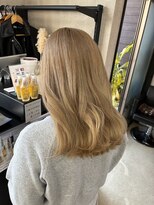 トリコ(ToricO)&nbsp;ミルクティーベージュ　ダブルカラー　くすみベージュ