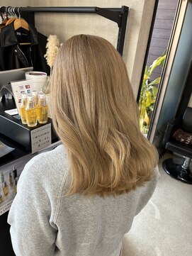 トリコ(ToricO) ミルクティーベージュ ダブルカラー くすみベージュ