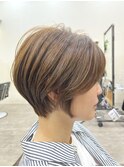 大人上品◎丸み美シルエットショート