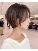 ショートカット/ハイライトカラー/イルミナカラー[鹿児島中央駅]