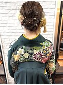 袴×まとめ髪