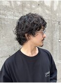 メンズスパイラルパーマ